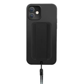 UNIQ etui Heldro iPhone 12 mini 5,4"czarny/midnight black Antimicrobial