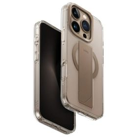 UNIQ etui Heldro Max iPhone 16 Pro Max   6.9" Magclick Charging złoty/taupe gold