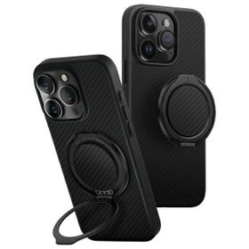 UNIQ etui Keva Air iPhone 16 Pro Max     6.9" Magclick Charging czarny/carbon black