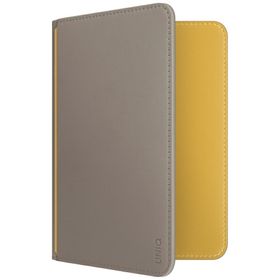 Etui na paszport UNIQ Belmont blokada    RFID szaro-żółty