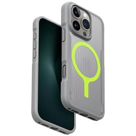 Etui UNIQ Combat Active do iPhone 16 Pro Magclick Charging szary