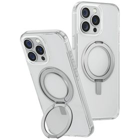 Etui UNIQ Swivix do iPhone 16 Pro Max    360 Rotating Kickstand przezroczysty