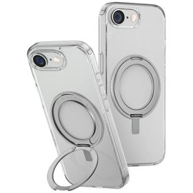 Etui UNIQ Swivix do iPhone 16e / 17e 360 Rotating Kickstand przezroczysty