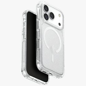 Etui UNIQ LifePro Xtreme do iPhone 17    Pro Magclick Charging przezroczysty/brokat