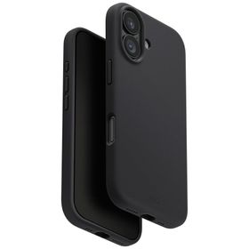 Etui UNIQ Lino do iPhone 17 Magclick     Charging szary