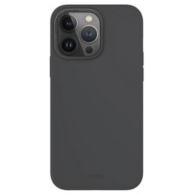 UNIQ etui Lino Hue iPhone 15 Pro Max6.7" Magclick Charging szary/charcoal grey