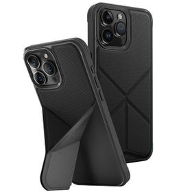 UNIQ etui Transforma iPhone 15 Pro Max6.7" Magclick Charging czarny/ebony black