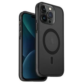 UNIQ etui Calio iPhone 15 Pro 6.1"Magclick Charging szary/smoked grey