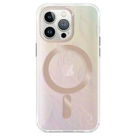 UNIQ etui Coehl Willow iPhone 15 Pro Max6.7" Magnetic Charging opal/iridescent