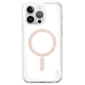 UNIQ etui Coehl Glace iPhone 15 Pro6.1" Magnetic Charging różowo-złoty/rose gold