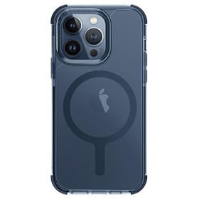 UNIQ etui Combat iPhone 15 Pro Max 6.7"Magclick Charging ciemnoniebieski/smoke blue