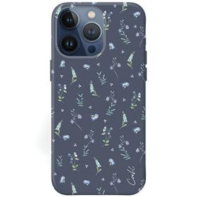 UNIQ etui Coehl Prairie iPhone 15 Pro6.1"  granatowy/lavender blue