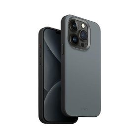 UNIQ etui Lyden DS iPhone 15 Pro Max6.7" Magclick Charging niebiesko-czarny/washed blue-black