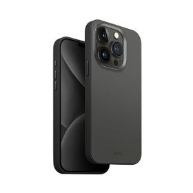 UNIQ etui Lyden DS iPhone 15 Pro Max6.7" Magclick Charging szaro-czarny/charcoal grey-black