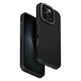 UNIQ etui Keva Max iPhone 16 Pro 6.3Magclick Charging czarny/black(carbon)