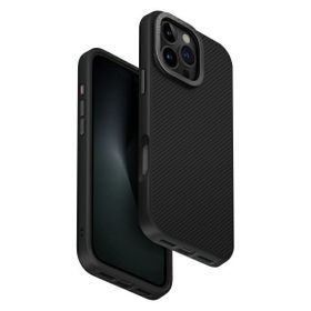 UNIQ etui Keva Max iPhone 16 Pro Max6.9" Magclick Charging czarny/carbon black