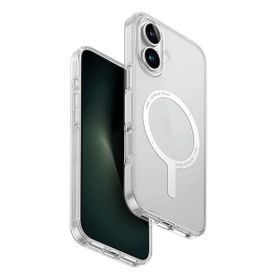 UNIQ etui Clario iPhone 16 6.1"Magclick Charging przeźroczysty/lucent clear