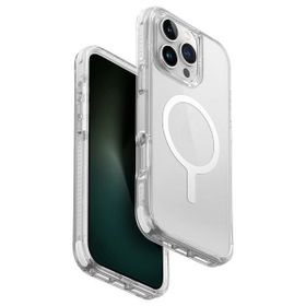 UNIQ etui Combat Luminous iPhone 16 Pro6.3" Magclick Charging biały/white