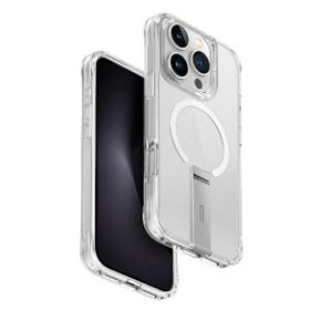 UNIQ etui Eleva with Vertica StandiPhone 16 Pro 6.3" przeźroczysty/lucent clear