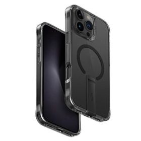 UNIQ etui Eleva with Vertica StandiPhone 16 Pro Max 6.9" czarny/carbon black