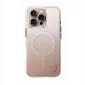 UNIQ etui Coehl Lumino iPhone 16 Pro6.3" Magnetic Charging różowo złoty/rose gold