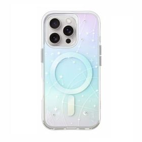 UNIQ etui Coehl Celest iPhone 16 Pro6.3" Magnetic Charging opal/iridescent