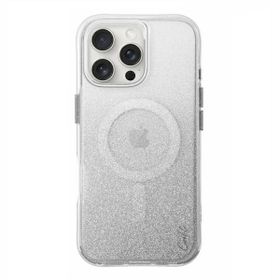 UNIQ etui Coehl Lumino iPhone 16 Pro Max6.9" Magnetic Charging srebrny/sparkling silver