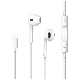 USAMS Słuchawki stereo EP-24 lightningiPhone 7/8/X/XS/XS Max/XR biały/white HSEP2401