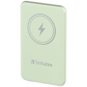 Verbatim Powerbank indukcyjny `n` Go 15W5000mAh Wireless Magnetic zielony/green 32241