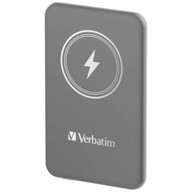 Verbatim Powerbank indukcyjny `n` Go 15W5000mAh Wireless Magnetic szary/grey 32244