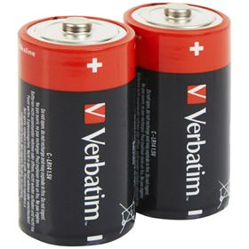Verbatim Bateria alkaliczna C LR14 2szt czarny/black 49922