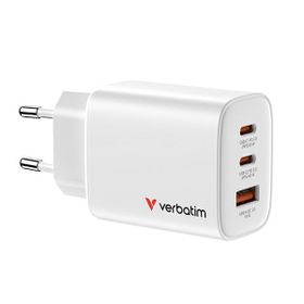 Ładowarka sieciowa Verbatim Essentials GaN 65W biały 32353