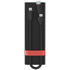 Obudowa na dysk SSD Verbatim M.2 NVMe USB 3.2 Gen 2 z kablem USB A/USB C czarny 32261
