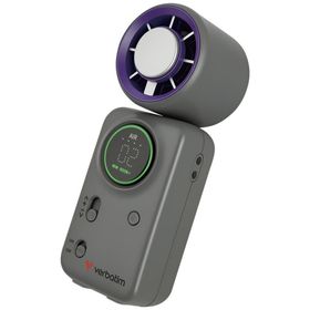 Mini wiatrak Verbatim Cool `n` Go Ice Touch fioletowo szary 32347
