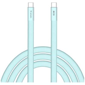 Kabel Verbatim Sync & Charge SoftTouch USB-C do USB-C 60W PD3.0 120cm niebieski 30273