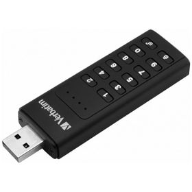 Dysk zewnętrzny Verbatim Keypad Secure USB 3.2 Gen 1 128GB czarny 49429