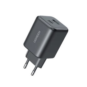Ładowarka sieciowa Ugreen Nexode N Series X525 45W GaN 1x USB-A 1x USB-C - czarna