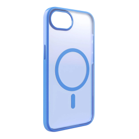 Etui silikonowe Puro Gradient MagSafe do iPhone 16e/17e - niebieskie