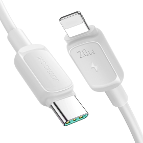Kabel Joyroom Multi-Color Series A14 USB-C / Lightning 30W 1.2 m - biały
