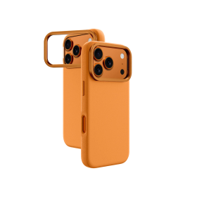 Etui AMAZINGTHING Glamour na iPhone 17 Pro - pomarańczowe