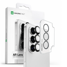 Szkło hartowane AMAZINGTHING Radix AR Lens Glass na wyspę aparatu do Samsung S26 - czarne