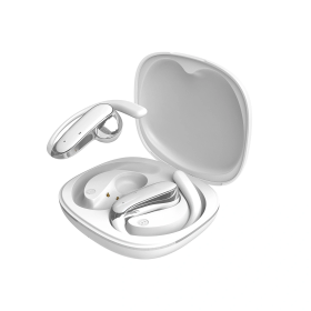 Słuchawki Dudao U17Z Bluetooth 5.3 OWS z zausznikami - białe