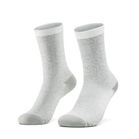 Skarpetki kolarskie Rockbros 490025001 ROAD TO SKY 39-42 cm - białe