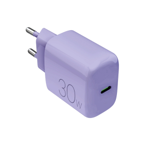 Ładowarka sieciowa Puro Pro Lite 30W USB-C - fioletowa