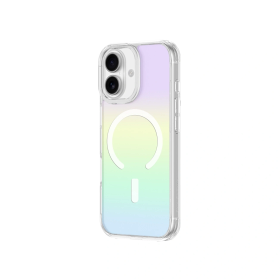 Etui AMAZINGTHING Minimal Mag na iPhone 17 kompatybilne z MagSafe tęczowe - wielokolorowe