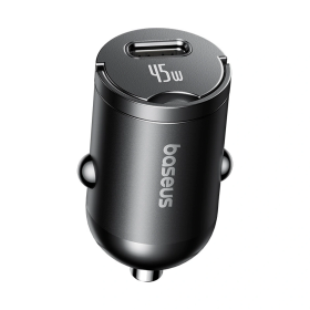 Ładowarka samochodowa Baseus PrimeTrip VP2 45W USB-C z kablem 60W USB-C do USB-C 1m - czarna