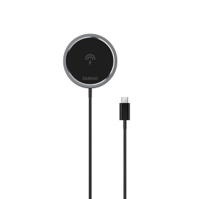 Ładowarka indukcyjna Dudao A12XS 15W kompatybilna z MagSafe - czarna