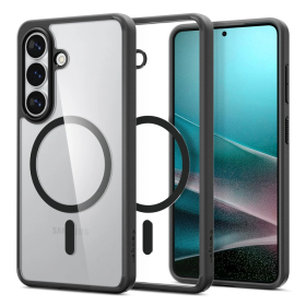 Etui Spigen Ultra Hybrid Mag MagSafe na Samsung Galaxy S26+ - przezroczysto-czarne