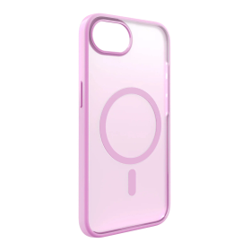 Etui silikonowe Puro Gradient MagSafe do iPhone 16e/17e - różowe