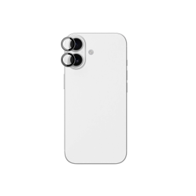 Szkło na aparat AMAZINGTHING Lens Glass na iPhone 17 z czarną ramką aluminiową